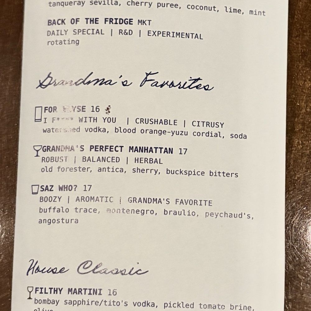 Cordelia - Drink menu - New American Near Me - Cleveland, Ohio Cordelia - Drink menu - New American Near Me - Cleveland, Ohio