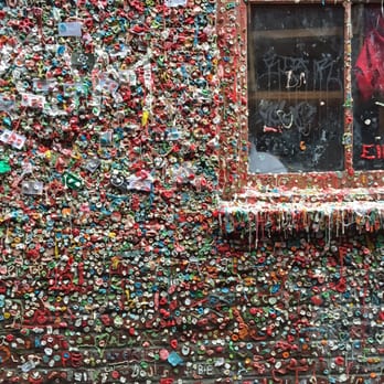 The Gum Wall - Local Flavor Near Me - Seattle, Washington