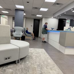 Patient waiting area