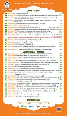 Menu photo 4 Namskar Calgary, AB