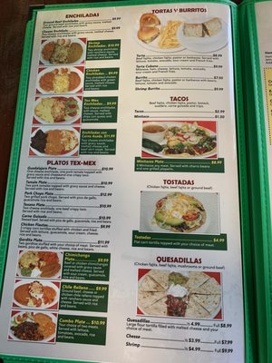 Menu photo 3 La Parrillada Elgin, TX