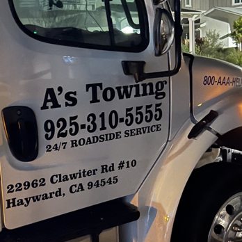 A's Towing - Towing Near Me - San Jose, California