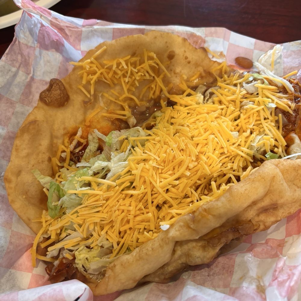 The Fry Bread House - Chili Beef Taco - American Near Me - Phoenix, Arizona The Fry Bread House - Chili Beef Taco - American Near Me - Phoenix, Arizona
