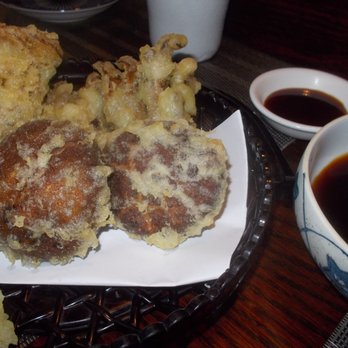 Leichi - tempura'd maitake/shitake - Japanese Near Me - Santa Clara, California Leichi - tempura'd maitake/shitake - Japanese Near Me - Santa Clara, California