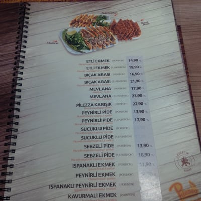 Menu photo 4 Pilezza Istanbul, 34 Menu photo 4 Pilezza Istanbul, 34