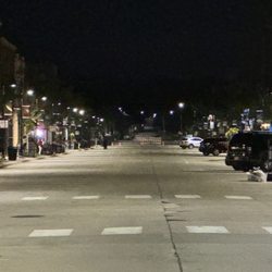 Historic Valley Junction - The empty street after the event, Facing North