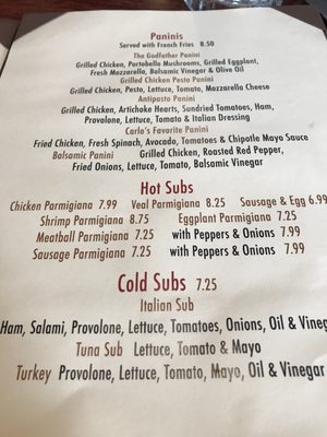 Menu photo 7 Carlo's Pizzeria & Bar Middletown, NY