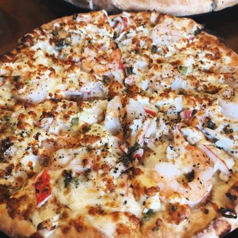 Merlins Pizza - Seafood pizza - Pizza Near Me - Destin, Florida
