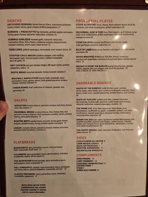 Menu photo 2 Proverbial Wine Bistro Baton Rouge, LA Menu photo 2 Proverbial Wine Bistro Baton Rouge, LA