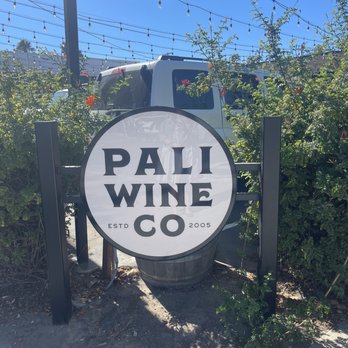 Pali Wine - Outside sign - Wine Tasting Room Near Me - Santa Barbara, California Pali Wine - Outside sign - Wine Tasting Room Near Me - Santa Barbara, California