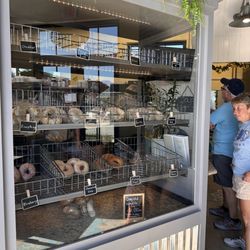 Sophie's Bagels - Display of NY-style bagels