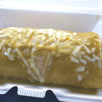 Lupita's Tacos - Wet burrito with green enchilada sauce. - Mexican Near Me - Eugene, Oregon Lupita's Tacos - Wet burrito with green enchilada sauce. - Mexican Near Me - Eugene, Oregon