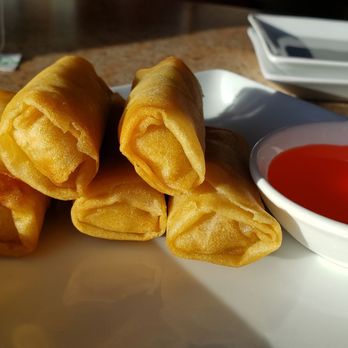 Taigu Noodles - Vegetarian spring rolls ($6). Decent. Savory but slightly starchy & mushy. - Chinese Near Me - Middleton, Wisconsin Taigu Noodles - Vegetarian spring rolls ($6). Decent. Savory but slightly starchy & mushy. - Chinese Near Me - Middleton, Wisconsin
