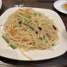 Stir Fried Hot & Sour Shredded Potato