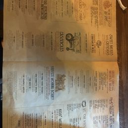 Menu Menu