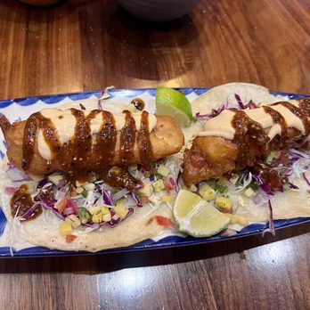 Los Agaves - Amazing fish tacos! Look at the size of those pieces of fish! - Mexican Near Me - Napa, California Los Agaves - Amazing fish tacos! Look at the size of those pieces of fish! - Mexican Near Me - Napa, California
