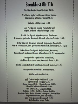 Menu photo 1 hidden kitchen park Vienna, 9