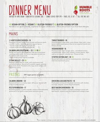 Menu photo 3 Humble Roots Cafe & Deli Maple Ridge, BC Menu photo 3 Humble Roots Cafe & Deli Maple Ridge, BC