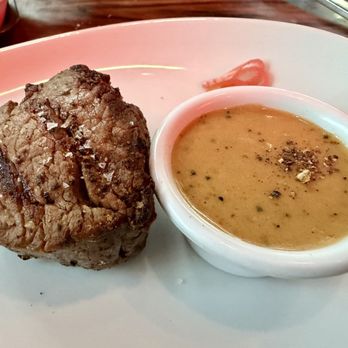 STK Steakhouse - 6oz Filet w Au Poivre sauce - Steakhouses Near Me - Nashville, Tennessee STK Steakhouse - 6oz Filet w Au Poivre sauce - Steakhouses Near Me - Nashville, Tennessee