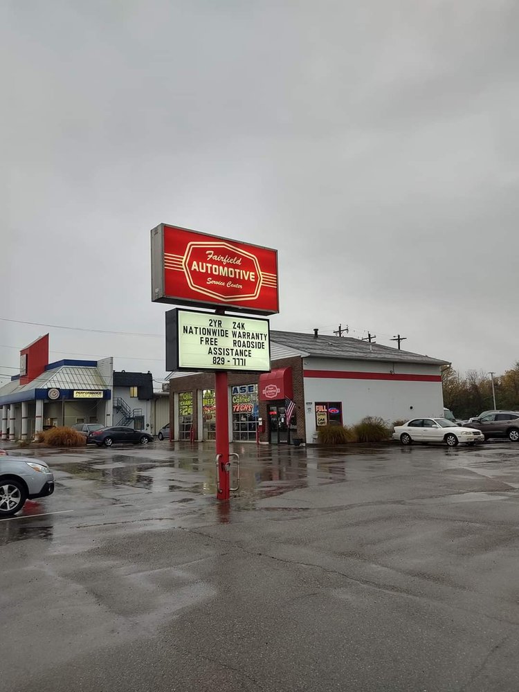 FAIRFIELD AUTOMOTIVE SERVICE CENTER Updated October 2024 5443 Dixie