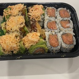 Dancing Dragon Roll Spicy Tuna Roll