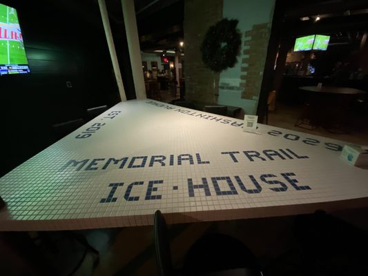 Memorial Trail Ice House by null