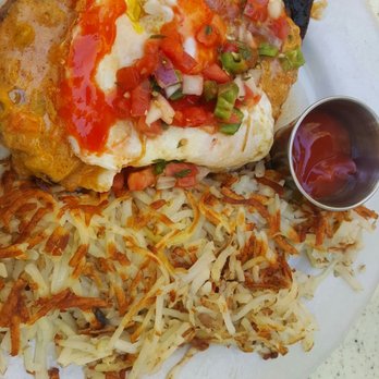 Breakfast Club - Eggs with a queso sauce over cornbread - Breakfast & Brunch Near Me - Phoenix, Arizona Breakfast Club - Eggs with a queso sauce over cornbread - Breakfast & Brunch Near Me - Phoenix, Arizona