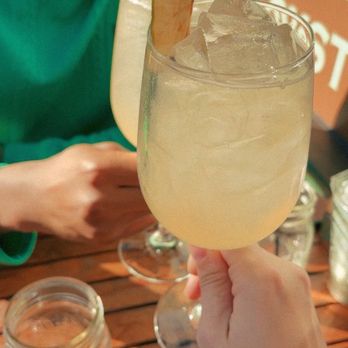 Copperwood Tavern - Sparkling drink - New American Near Me - Arlington, Virginia