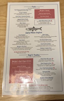 Menu photo 2 MacLeod's Restaurant Bucksport, ME Menu photo 2 MacLeod's Restaurant Bucksport, ME