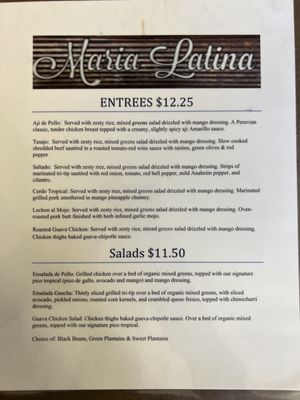 Menu photo 2 Maria Latina Tigard, OR