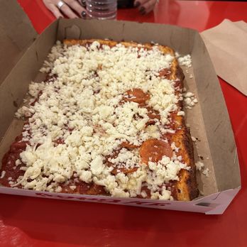 DiCarlo's Pizza - A 'box' of pizza 1/2 pepperoni - Pizza Near Me - Knoxville, Tennessee