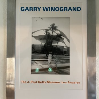 Michaels - Newly framed and matted poster of photo of the iconic LAX Theme Building from exhibit at the J. Paul Getty Museum in Los Angeles. - Arts & Crafts Near Me - Pasadena, California