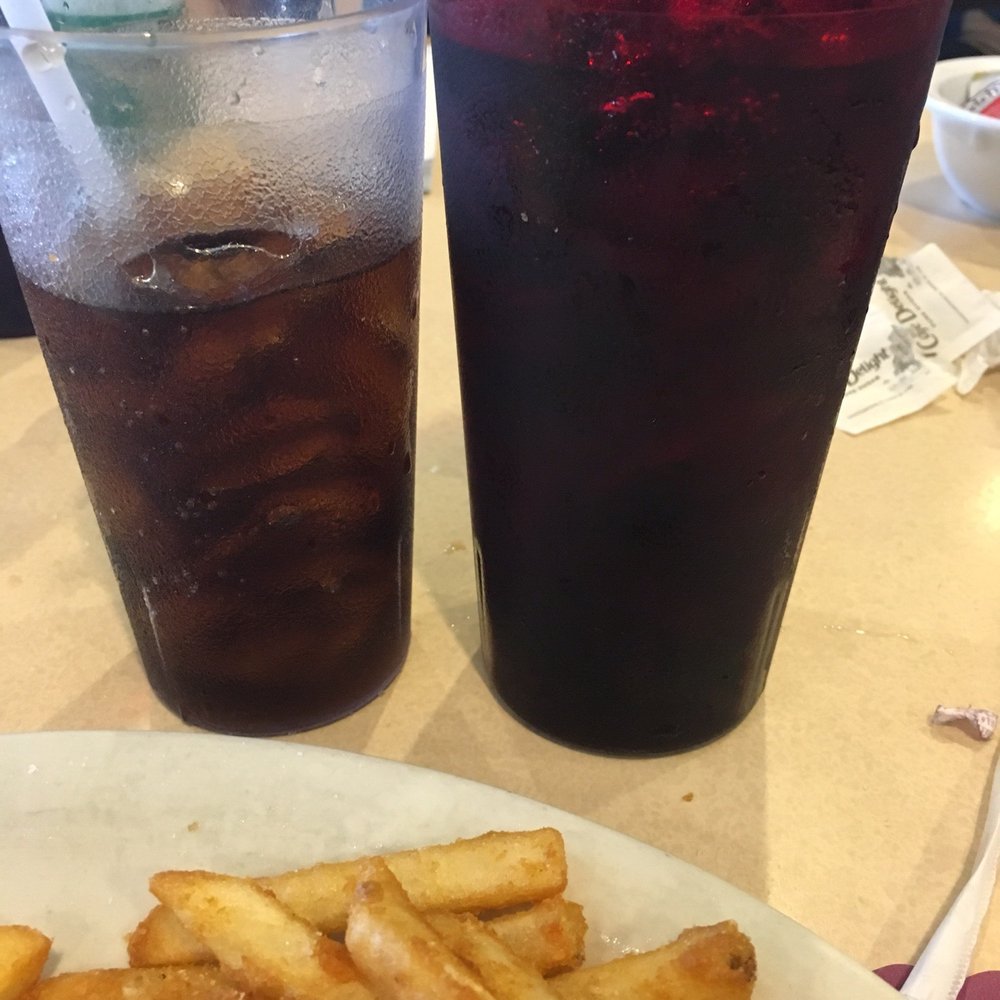 Blueberry's Cafe - The second free soda was larger than the first - Breakfast & Brunch Near Me - Naples, Florida