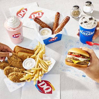 Dairy Queen Grill & Chill - hands grabbing a chicken sandwich and fries - Fast Food Near Me - Reedsport, Oregon Dairy Queen Grill & Chill - hands grabbing a chicken sandwich and fries - Fast Food Near Me - Reedsport, Oregon