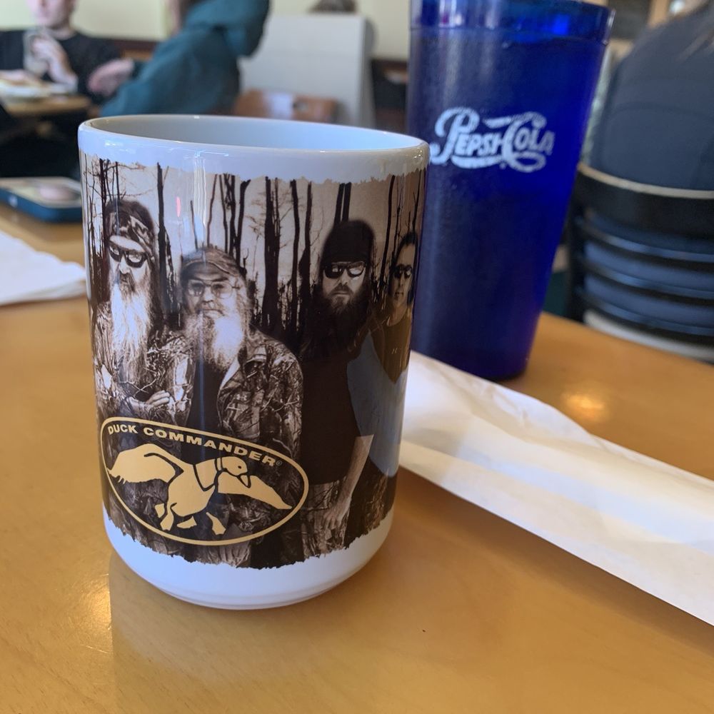 Carver's - Unique coffee mug - Duck Dynasty - Diners Near Me - Denville, New Jersey Carver's - Unique coffee mug - Duck Dynasty - Diners Near Me - Denville, New Jersey