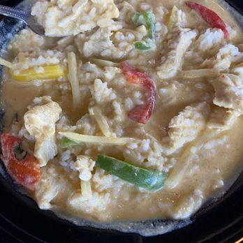 Jasmine Thai Restaurant - Red curry chicken and Jasmine rice - Thai Near Me - Destin, Florida