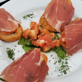 Costa Brava - toasted bread with tomatoes and ham - Tapas Bars Near Me - San Diego, California