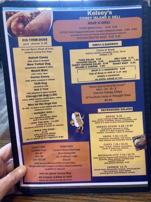 Menu photo 1 Kelsey's Coney & Deli Bradenton, FL