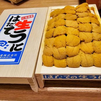 Sushi Akira - Hodate purple uni from Japan - Sushi Bars Near Me - New York, New York