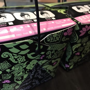Thaï Express - Cute take-out boxes - Thai Near Me - Montreal, Quebec Thaï Express - Cute take-out boxes - Thai Near Me - Montreal, Quebec