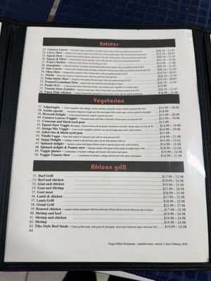 Menu photo 4 Roger Miller Restaurant Silver Spring, MD