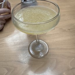 Horrible martini from the craft cocktail restaurant here. 16$ and chucnks of ice and didn't even fill it to the rim.