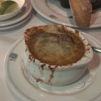 Mon Ami Gabi - French Onion Soup au Gratin - French Near Me - Las Vegas, Nevada Mon Ami Gabi - French Onion Soup au Gratin - French Near Me - Las Vegas, Nevada