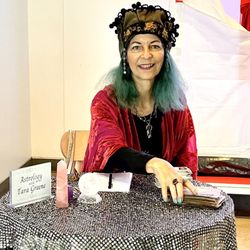 Tara Greene Tarot Astrology Psychic Consultants - Reading Tarot for IKEA corporate staff party August 2024. I brought an extra tarot reader due to demand. Hire Tara Greene for all events .
