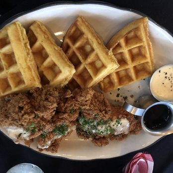 Moonshine Grill - Chicken and waffles - Southern Near Me - Austin, Texas