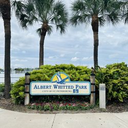 Sign at the entrance
