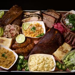 Cocina 1932 Cali-Mex BBQ - Tray of what we have to offer