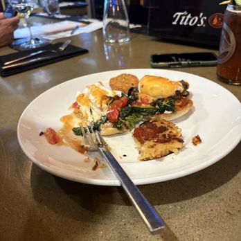 Railcar Modern American Kitchen - Spinach Benedict - New American Near Me - Omaha, Nebraska Railcar Modern American Kitchen - Spinach Benedict - New American Near Me - Omaha, Nebraska