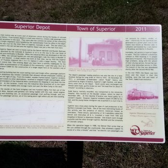 Town of Superior - History sign - Town Hall Near Me - Superior, Colorado Town of Superior - History sign - Town Hall Near Me - Superior, Colorado