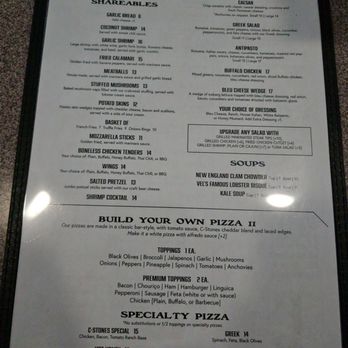 C-Stones Tavern - Pizza Near Me - Wareham, Massachusetts